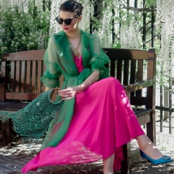 Zara Organza trench coat - Picture 8 of 11